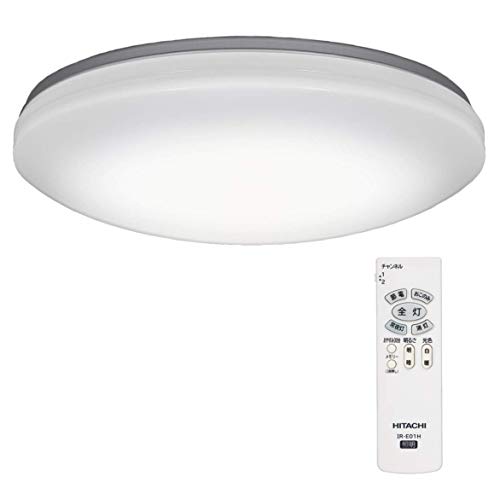 【Amazon.co.jp限定】日立 LEDシーリング 【シンプル調光・調色】 <del>6畳 蛍光灯からの買い換えに。光が広がり部屋中明るい 昼光色</del>電球色 日本製 LEC-AH06RAZ